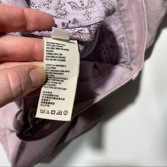We The Free Lilic Sun Chaser High Rise Button Fly Corduroys Size 31 NWOT - Picture 12 of 15
